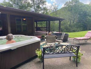 Bubbelpool utomhus