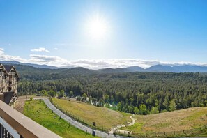 Blick von der Unterkunft