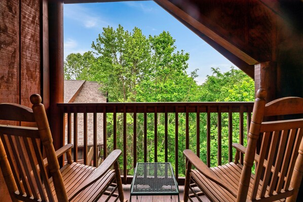 Juliet balcony offers a quiet respite for peace and quiet.