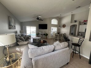 Family Room - Open Plan Layout