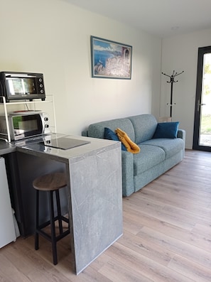 pièce de vie, canapé lit