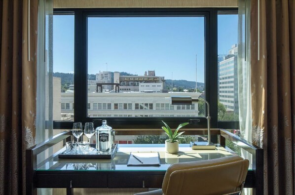  This space combines relaxation with the cityscape for a truly unique experience.
