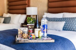 A welcoming room thoughtfully designed with two double beds and accessible features for ease and comfort.