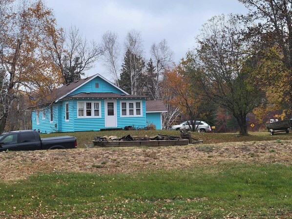 Blue house