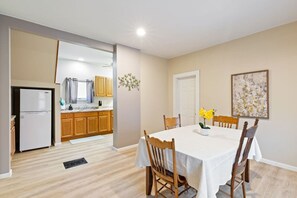 Spacious Dining room off the kitchen!