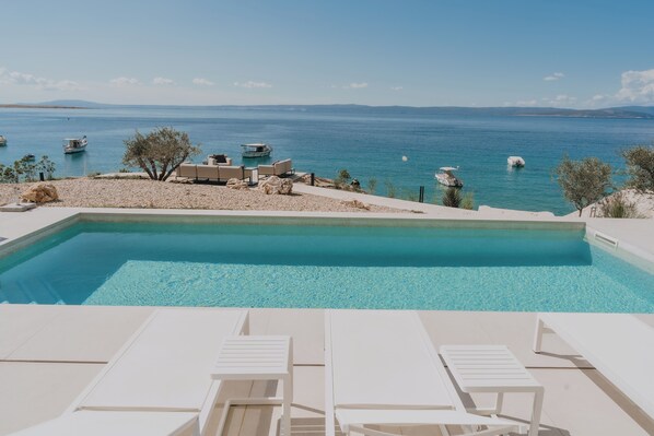 Pool above the sea