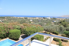 Sea view from the roof terrace