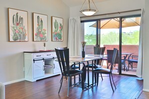 Dining Area with Sunset Views