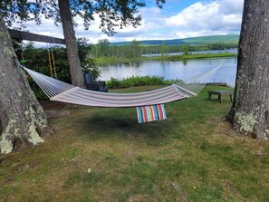 Relax by the lake.