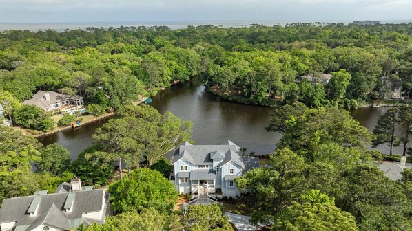 Aerial View of Home