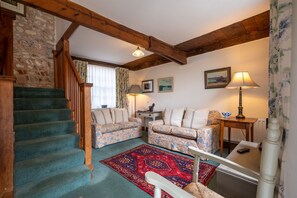 Cosy sitting room with traditional features