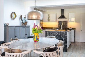 Kitchen and dining