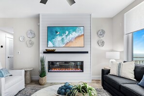 Fireplace in Living