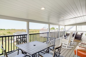 Deck | Outdoor Seating Areas | Chesapeake Bay Views