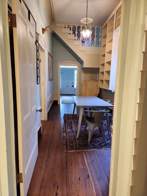 Dining table and Front Hall