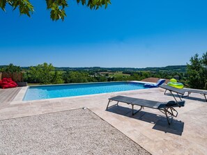 Ciel, L'Eau, Plante, Propriété, Bleu Azur, Piscine, Mobilier De Jardin, Arbre, Rectangle, Ombre