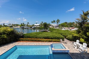Large private pool