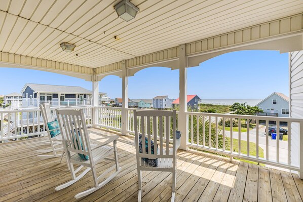 Ocean views from your private balcony.