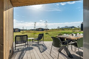 Aussicht vom Ferienhaus [Sommer]