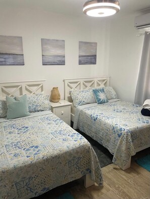 Bedroom #2 has full size beds