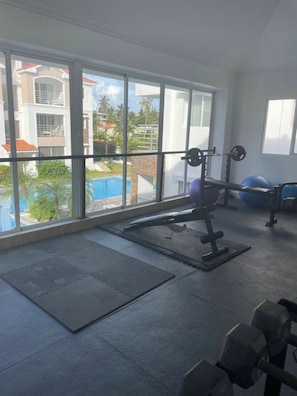 The gym is all yours whenever you need a workout!