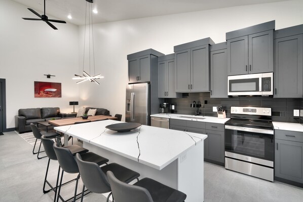 Fully Stocked Kitchen