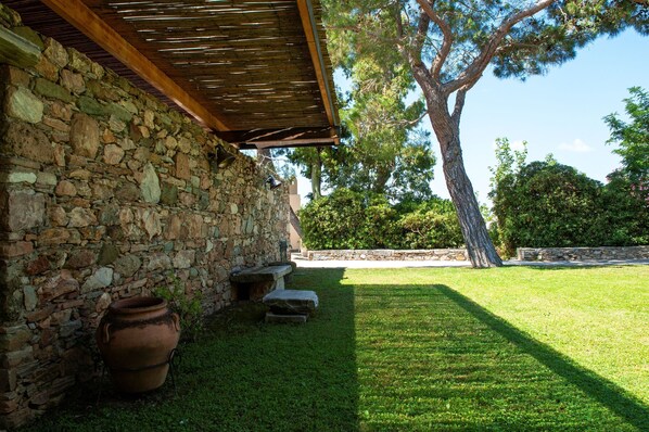 Vista para o jardim