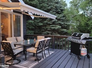 Outside eating area