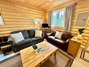 Small TV in living room.
