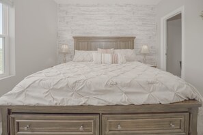 King master bedroom. 