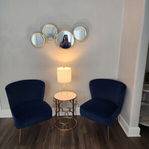 Living room separate sitting area