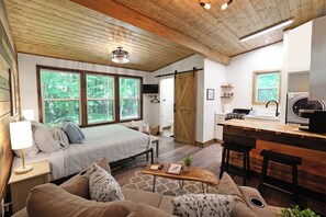 Open space living in the tiny home