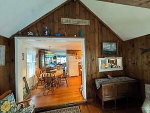 Open space to the kitchen