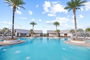 Prominence North community pool is 5,000sq ft and heated seasonally!