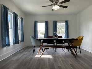 Dinning table, seating for 7