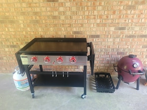 Open Grill for cooking