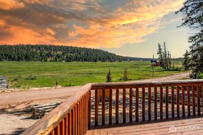 It's the perfect spot to unwind and soak up the beauty of the surrounding landscape as the day winds down.