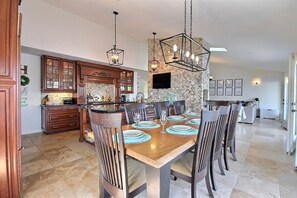 Dinning room table - fits 8 