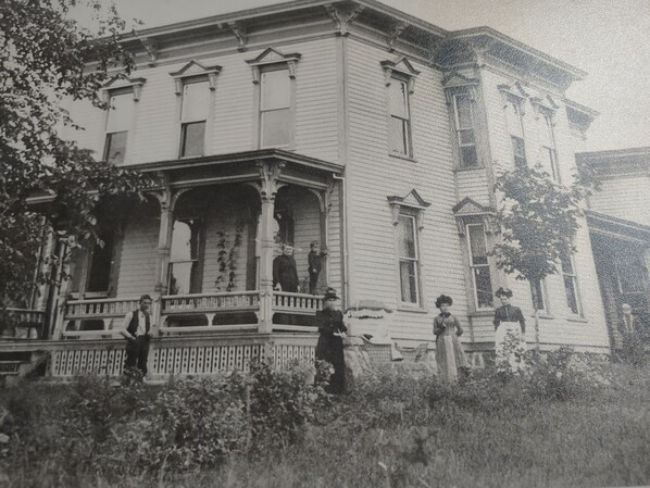 Original 1840's photo of home 
