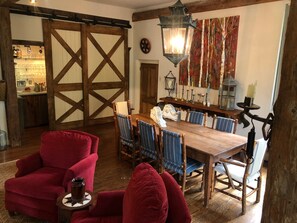Grand Room w/ large dining table 