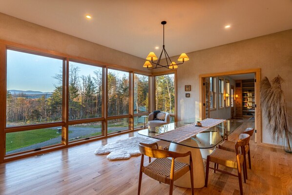 Beautiful designed spaces with views for miles