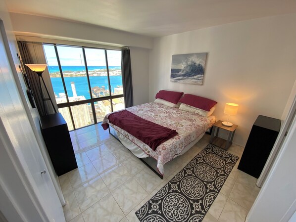 Bedroom 1- beautiful ocean view