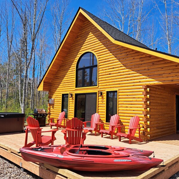 Front Deck of Summit Lodge