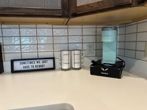 Kaffe och/eller kaffebryggare