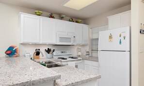 Indoors, Kitchen, Refrigerator, Microwave, Oven