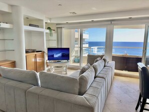 Living room with smart TV

