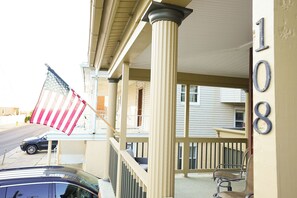 Just steps from the beach