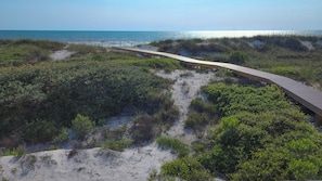 Private Boardwalk leading directly to the beach