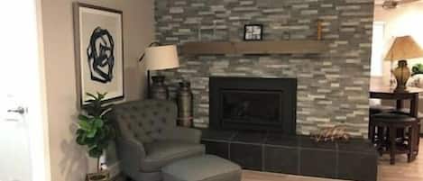 Sitting area in living room
