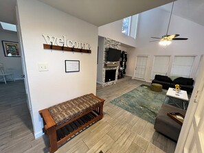 Entrance into living room